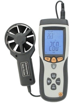 TERMO ANEMOMETR 8894 z oprogramowaniem PC ATEST