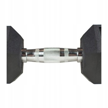 ШЕСТИГРАННАЯ ГАНТЕЛЬ 20 КГ, ПОКРЫТАЯ РЕЗИНОЙ, УПРАЖНЕНИЯ ДЛЯ КРОССФИТА