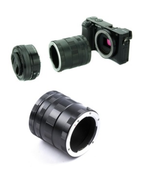 PIERŚCIENIE POŚREDNIE MACRO DO SONY Z MOCOWANIEM E