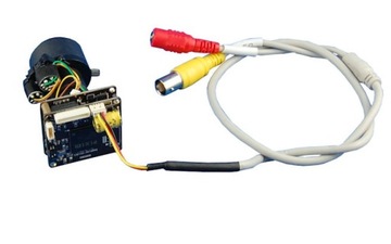 Пластинчатая камера 480 ТВЛ, объектив PIXIM 2,8–12 мм.