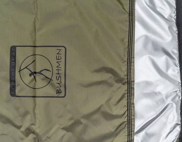 Брезент Bushmen ThermoTarp 3х3м, лист выживания