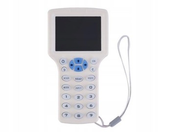 PROGRAMATOR DUPLIKATOR CZYTNIK KOPIARKA RFID NFC 10 BRELOKÓW 5 KARTA ZESTAW