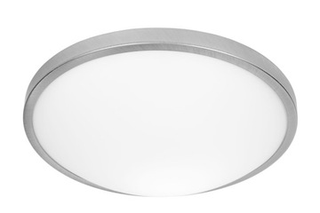 Plafon Satyna lampa sufitowa okrągła E27 SOL 30 mleczny klosz do łazienki