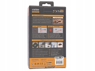 ОФИСНАЯ МЫШЬ A4TECH V-TRACK G9 Black RF NANO