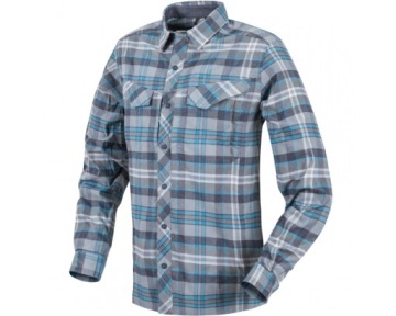 Helikon Defender Mk2 PILGRIM Blue Plaid Bushcraft Shirt р. 3XL
