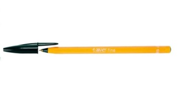 BIC ручка Помаранчева FINE чорний