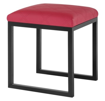 KWADRATOWE Krzesło Pufa Siedzisko Miękkie 40cm