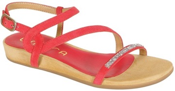 Unisa Angola sandały kid suede malibu 37