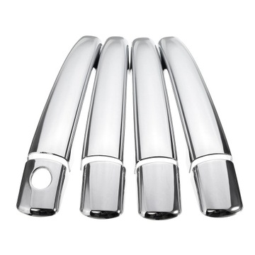 НАКЛАДКИ НА РУЧКИ PEUGEOT 207 407 C6 CITROEN ХРОМ