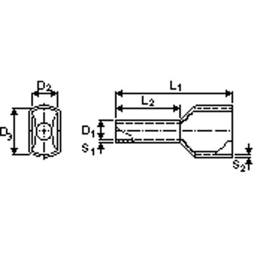 КАБЕЛЬ ДВУХРУКАВНЫЙ 2х2,5 ИЗОЛИРОВАННЫЙ КАБЕЛЬ 100ШТ. C.22.02510 ELPROMET
