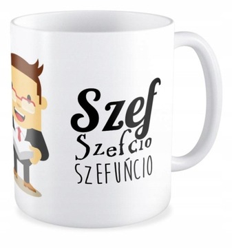 KUBEK prezent SZEF KIEROWNIK PRACA DUŻO WZORÓW