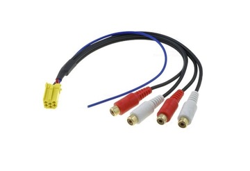 MINI ISO - RCA OUT BLAUPUNKT GRUNDIG BECKER VDO