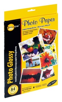 PAPIER FOTOGRAFICZNY 180G BŁYSZCZĄCY A4/20 ARKUSZY