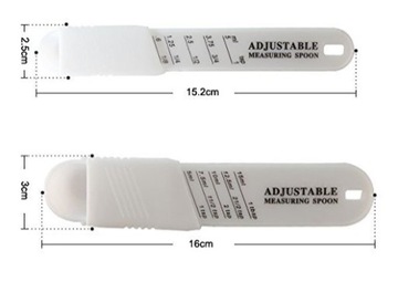 2 КУХОННЫХ ИЗМЕРИТЕЛЬНЫХ ИНСТРУМЕНТА НА 2 ЧАЙНЫЕ ЛОЖКИ