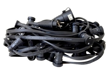 Girlanda ogrodowa 35m/70oprawek 230V E27, IP44