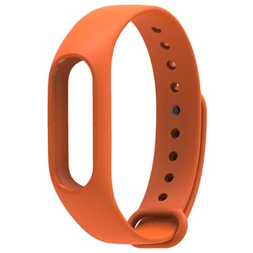 Silikonowa opaska Xiaomi Mi Band 2 pomarańczowy