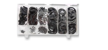 Стопорные кольца типа Е, набор 300 шт.