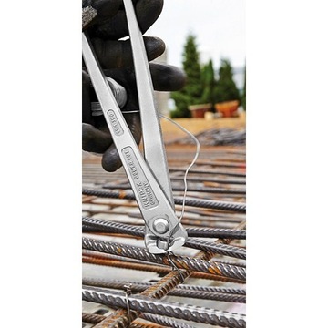 Щипцы для арматуры, никелированные пассатижи для резки проволоки 300 мм Knipex