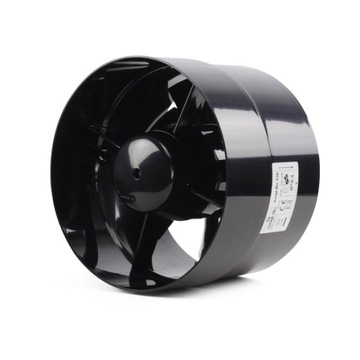 Black Orchid, Axial-Flo 125mm TURBO, 243m3/h wenty