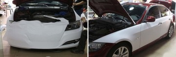ФОЛЬГА БЕЛАЯ ШПОН МАТОВАЯ БЕЛАЯ МАТОВАЯ АВТО 50х152см