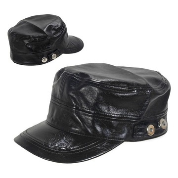 CZAPKA PATROLÓWKA Z DASZKIEM K36C CZARNA