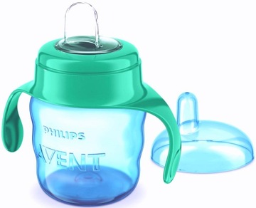 AVENT KUBEK butelka z uchwytem NIEKAPEK 200ml 6m+