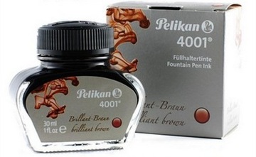 ATRAMENT 30 ML. PELIKAN BRĄZOWY