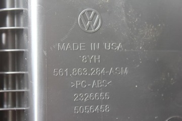 POLIČKA SPODNÍ KONZOLA VW PASSAT B7 USA 561863284