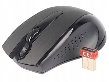 MYSZ-KA BIURO A4TECH V-TRACK G9 Black RF NANO