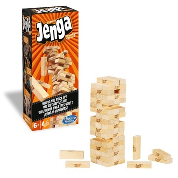 HASBRO Gra Jenga Refresh Drewniane A2120