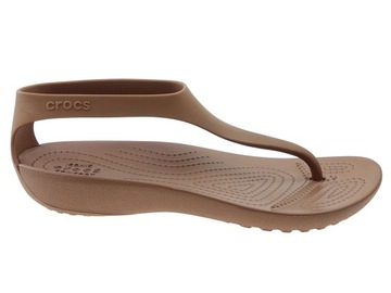 Crocs Serena Sexi Flip japonki 205468 brąz 42/43