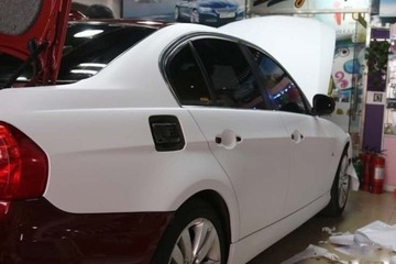 ФОЛЬГА БЕЛАЯ ШПОН МАТОВАЯ БЕЛАЯ МАТОВАЯ АВТО 50х152см