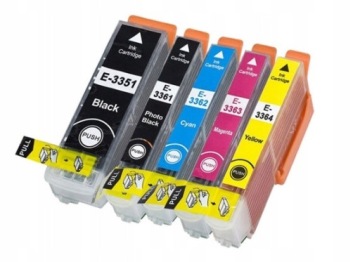 5X ЧЕРНИЛА XL ДЛЯ EPSON 33XL XP630 XP830 XP900 XP7100
