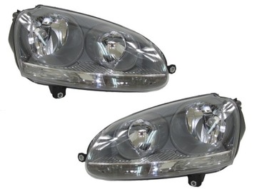 KOMPLET REFLEKTORÓW VW GOLF V JETTA 2003-2010