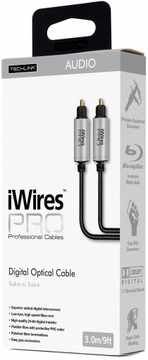 ОПТИЧЕСКИЙ КАБЕЛЬ TOSLINK TECHLINK IWIRES PRO 1м