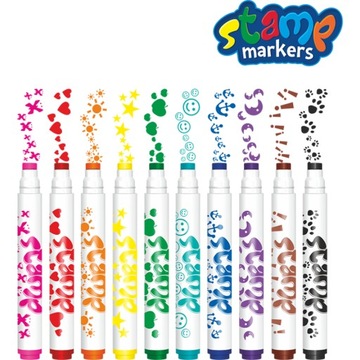 Маркеры для штампов 10 моделей Colorino 34623PTR