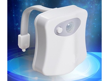 СВЕТОДИОДНАЯ ЛАМПА ДЛЯ ТУАЛЕТА, ДАТЧИК ДВИЖЕНИЯ СУМЕРКИ