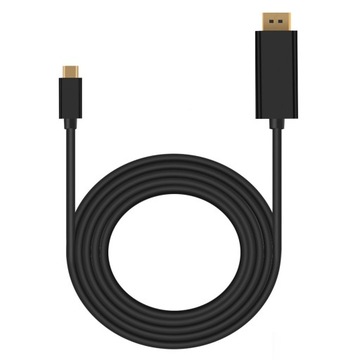 Kabel Adapter USB typ C do DP DisplayPort 4K 3.1