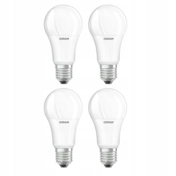 4x Żarówka LED A60 E27 13W = 100W 2700K OSRAM