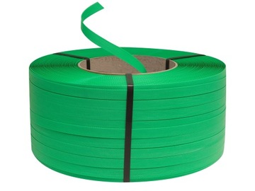 16mm TAŚMA pp DO SPINANIA PAKOWANIA PALET zielona