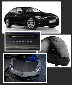 ОКЕРКА АВТОМОБИЛЯ CARBON 3D МАТОВЫЙ ШПОН 152x200см