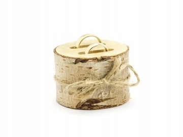 Деревянная коробочка для обручальных колец