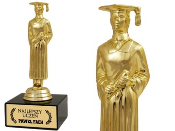 STATUETKA ZŁOTA ABSOLWENT M NAGRODA DLA UCZNIA