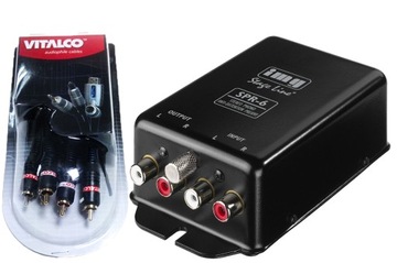 ПРЕДУСИЛИТЕЛЬ ДЛЯ ГРАФОНА MONACOR SPR-6 + КАБЕЛЬ!