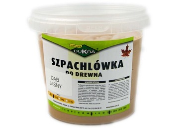 SZPACHLÓWKA SZPACHLA DO DREWNA 1,5kg DĄB JASNY
