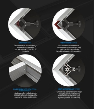 Сцена Alustage 4x3 м ПОЛНАЯ ПЛАТФОРМА