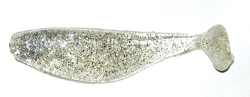 Manns RIPPER 100mm Przeźroczysty ze srebrnym broka