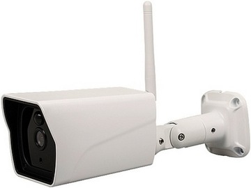 MONITORING KAMERA ZEWNĘTRZNA DOM WI-FI ETHERNET HD ALARM METALOWA MOCOWANIE