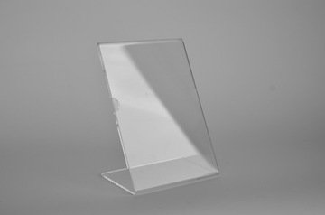 А4 Вертикальное меню/подставка для листовок из плексигласа
