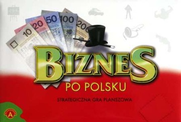 GRA BIZNES PO POLSKU duży - gra rodzinna Monopoly